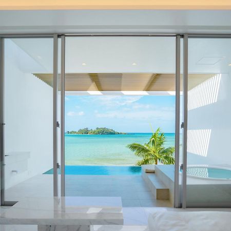 Villa Valiosa On The Beach Onna Ngoại thất bức ảnh